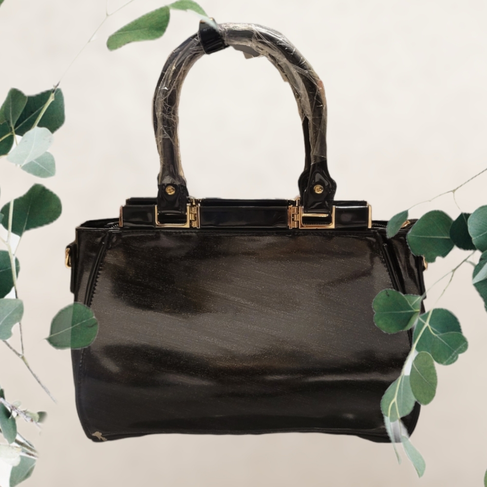 Black Shimmering Purse